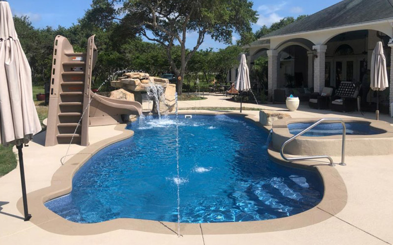 Gulf Shore fiberglass pool sales